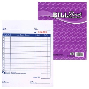 TROPICAL (NCR) BILL BOOK CP20923   